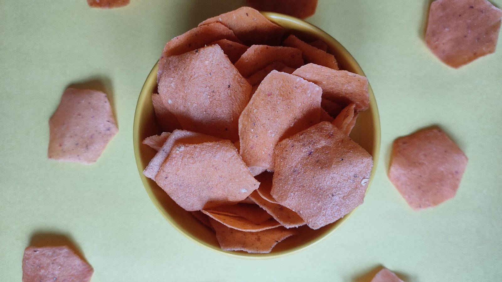 Batata Papad (red) | Potato Papad |बटाटा पापड | Pouch Packing